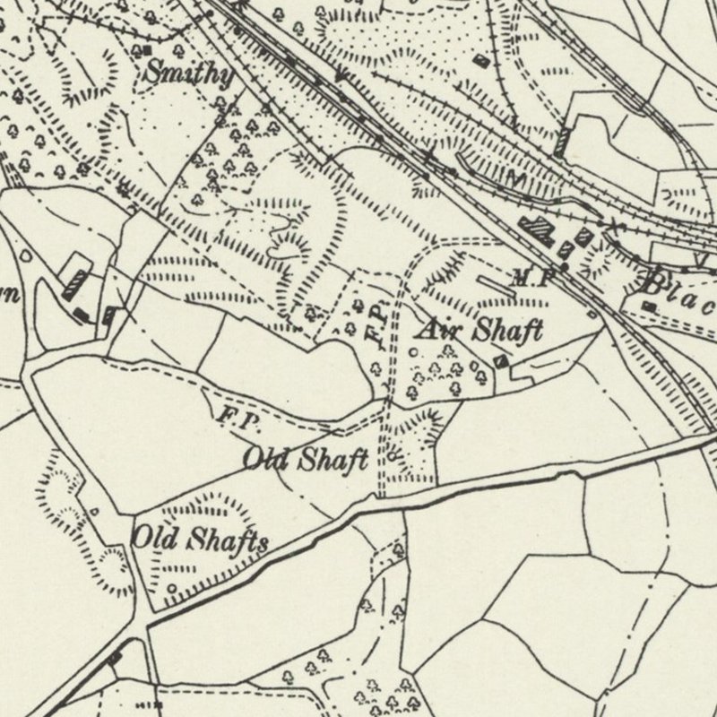 Meadow Vale Oil Works - 6" OS map c.1898, courtesy National Library of Scotland